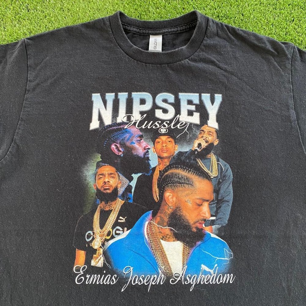 NIPSEY HUSSLE RAP TEE - Picture 4 of 8